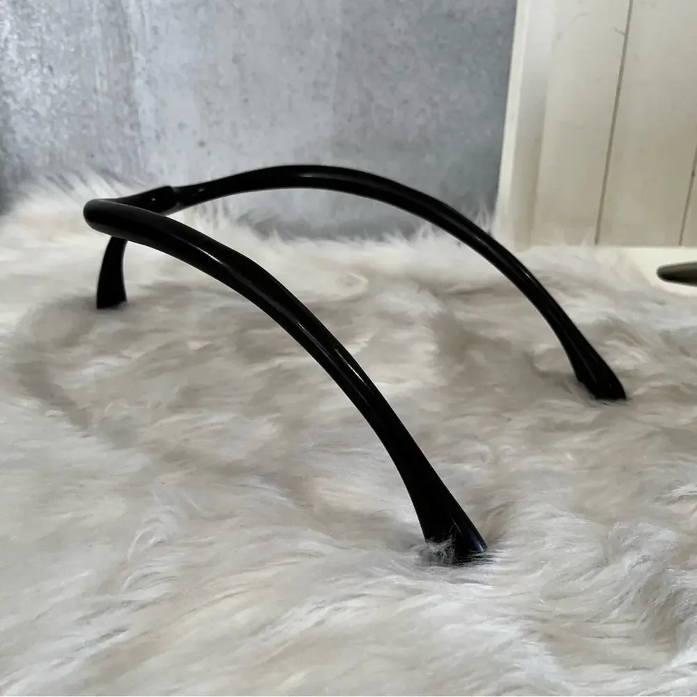 NEW Pottery Barn Antique Bronze Wrought Iron Wishbone Display Sculpture 12” NWOT